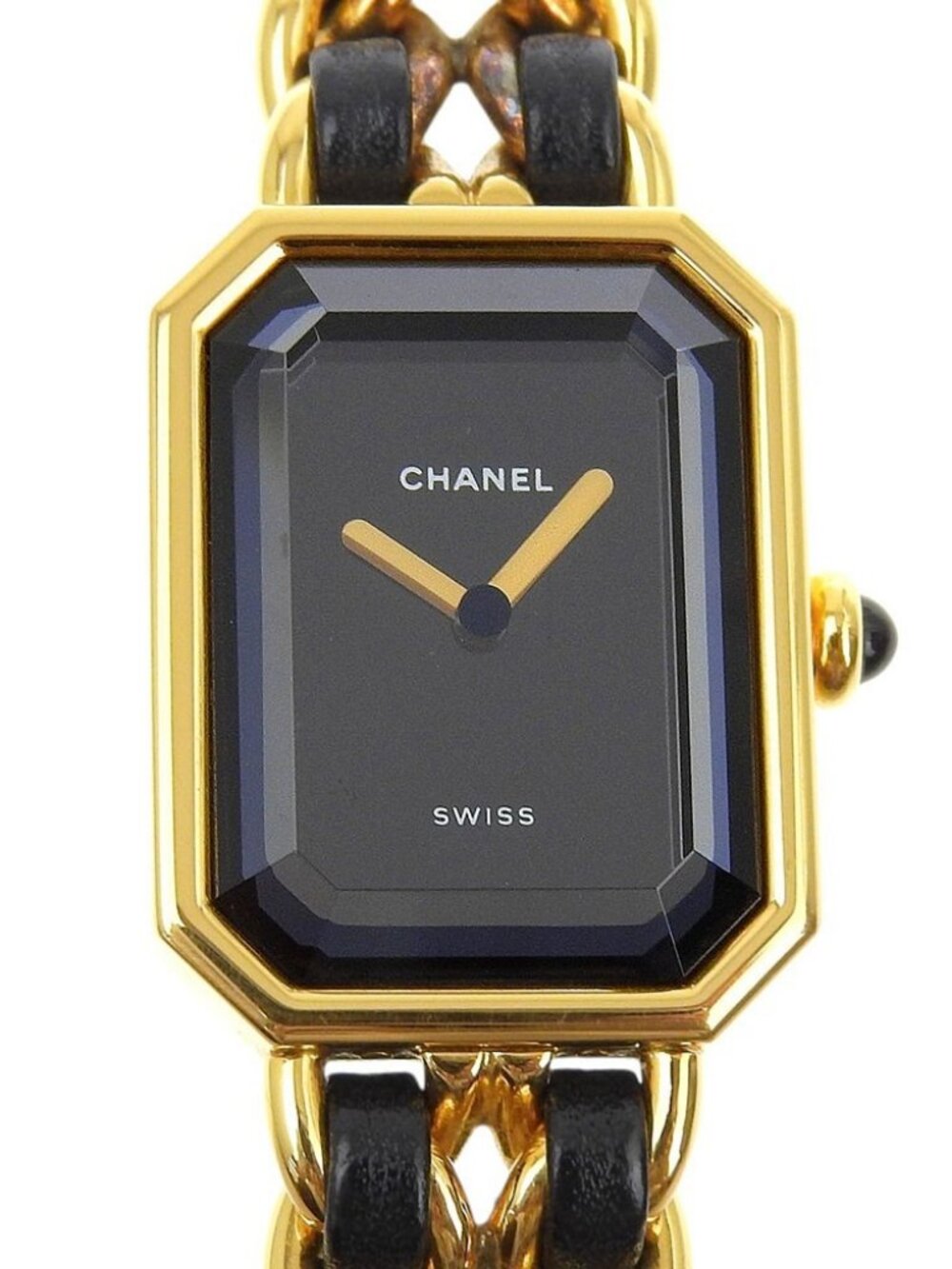 CHANEL Premiere S Watches H0001 blackDial Plated Gold/leather Quartz Analo... - Picture 10 of 15